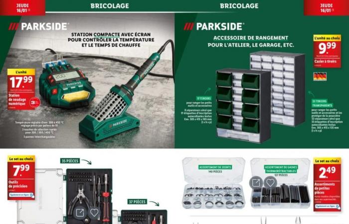 Tools and equipment at discounted prices.