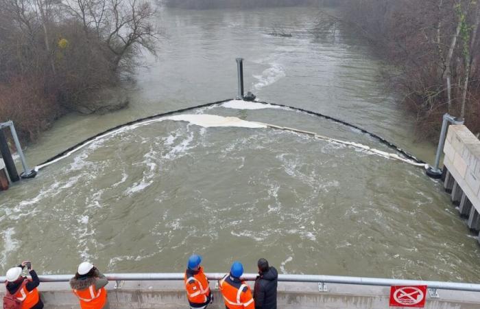 Seine-et-Marne: first test for the retention basin which should limit the flooding of the Seine in Paris