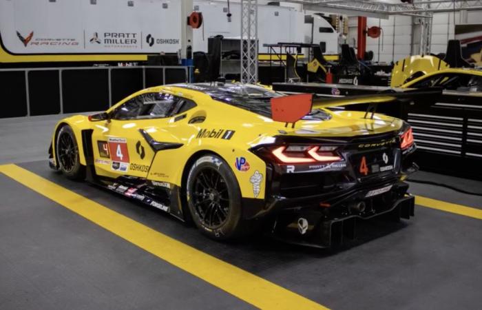 IMSA – Corvette Racing by Pratt Miller slightly revamps its 2025 livery