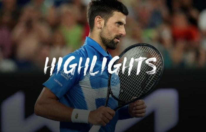 Australian Open | Another set lost against Faria, but Djokovic stays the course: the large format on video – Tennis Video