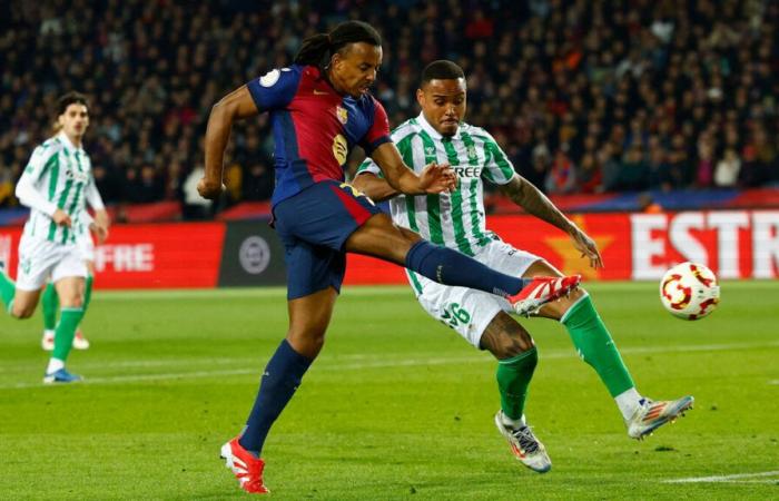 FC Barcelona-Betis: images of Jules Koundé’s superb goal in the Copa del Rey