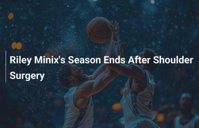 Riley Minix’s season ends after shoulder surgery