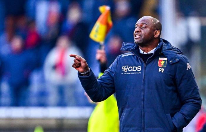 Serie A: Patrick Vieira is positive about his Genoa