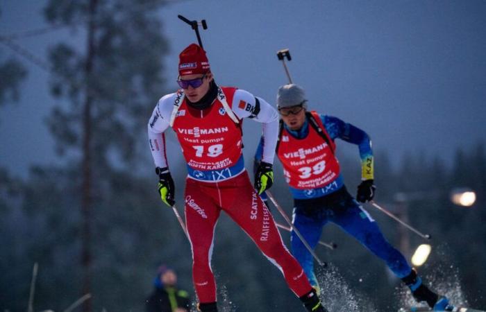 Niklas Hartweg and Joscha Burkhalter in force in Ruhpolding