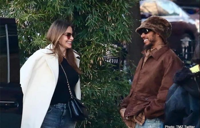 Love in the air for Lewis Hamilton and Sofía Vergara?