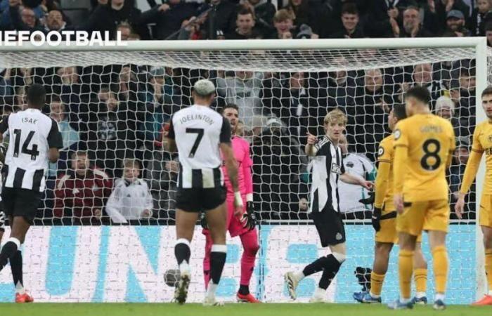 Newcastle 3 Wolves 0 – Interesting independent notes on Newcastle United players