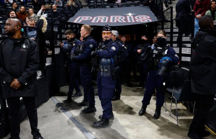 Paris Basketball – Maccabi Tel Aviv: with an imposing security system, the match started calmly