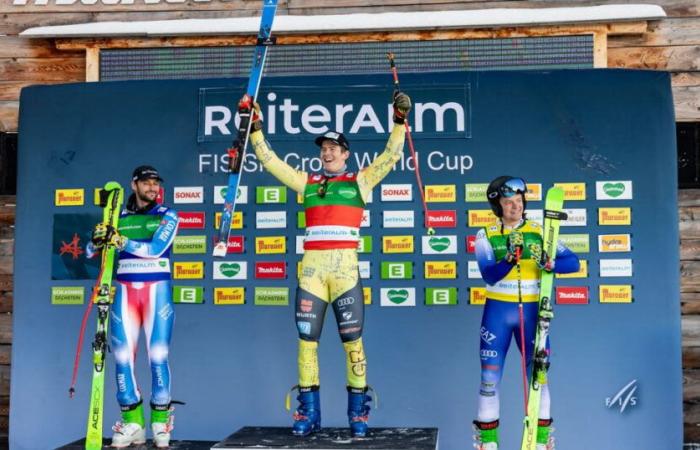 World Cup. Reiteralm: Melvin Tchiknavorian signs a new podium