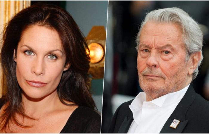 “Not someone easy…”: Astrid Veillon talks about her memories with Alain Delon