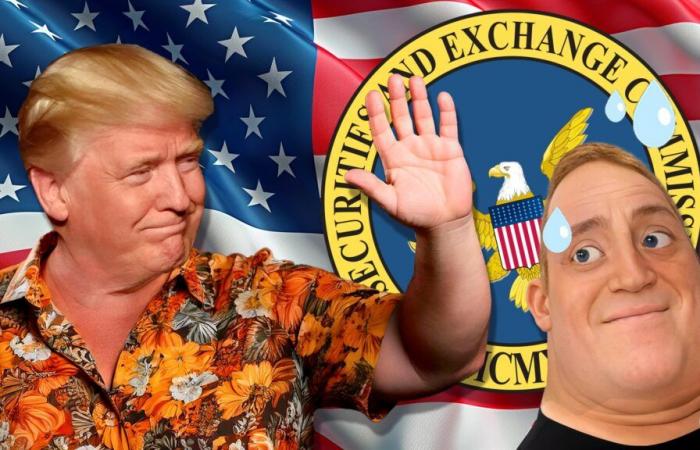 Donald Trump should twist the arm of the SEC to freeze non-criminal crypto cases