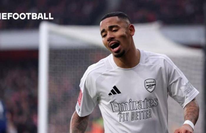 Gabriel Jesus ruled out for season with ACL injury, Arsenal confirm