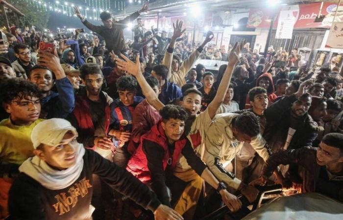 In pictures – In Gaza and Tel Aviv, strong emotions after the announcement of the ceasefire