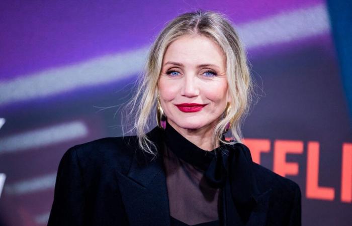 After 10 years away from cinema, Cameron Diaz makes his comeback on the red carpet