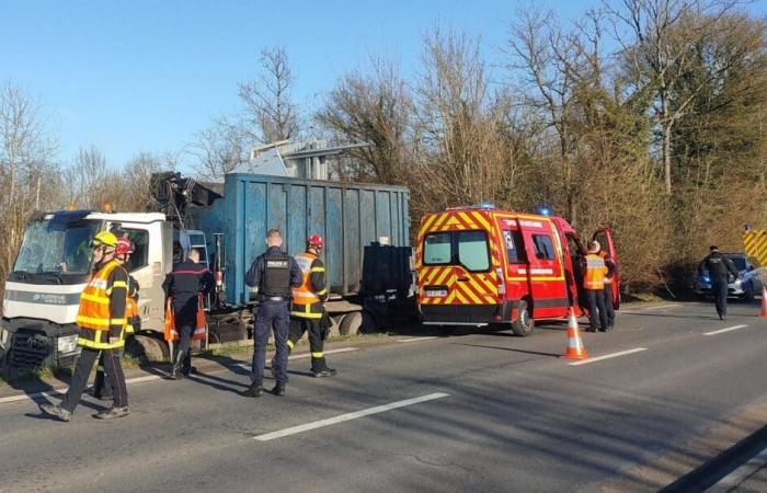 Truck accident in Saint-Dizier following discomfort