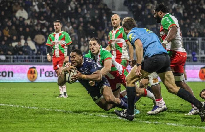 Rugby (Pro D2). SU Agen gives itself some breathing room by pushing Biarritz