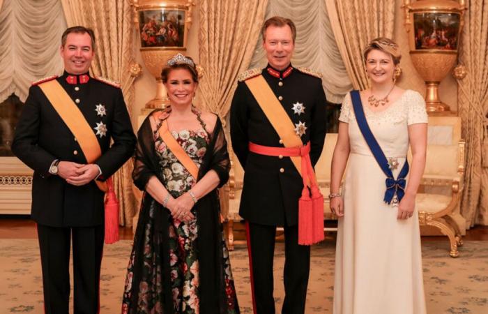 Tiaras and distinctions for the last New Year’s reception of Grand Duke Henri of Luxembourg