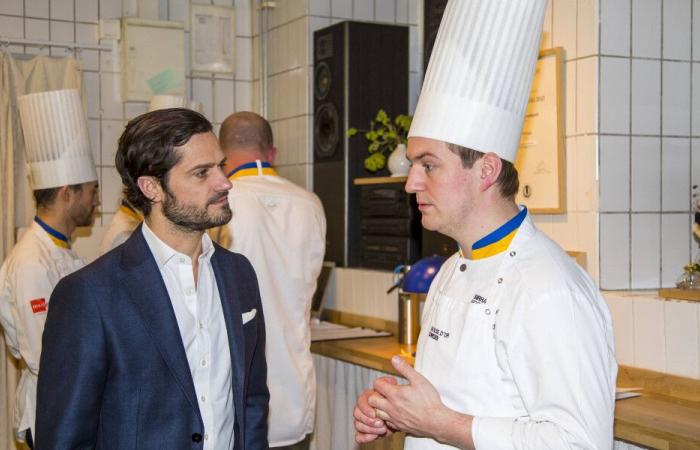 Prince Carl Philip supports his team ahead of the 2025 Bocuse d’Or final