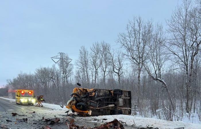 Collision on the 955: the driver died