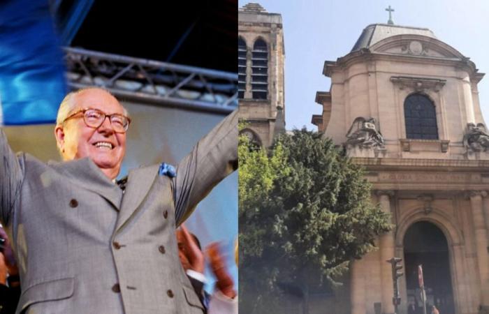 the links of the founder of the FN with this illegal fundamentalist church in Paris