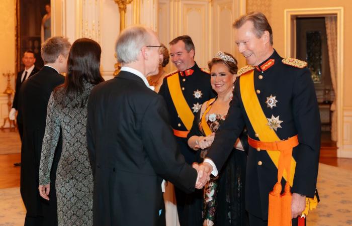 Tiaras and distinctions for the last New Year’s reception of Grand Duke Henri of Luxembourg