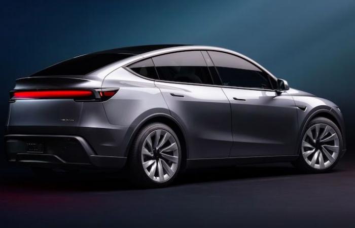 The new Tesla Model Y now really looks like a Chinese car already sold here