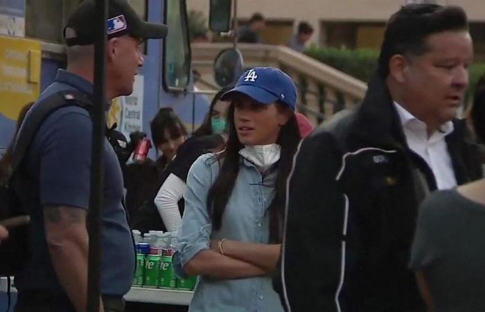 Despite criticism, Meghan Markle returns to victims of the Los Angeles fires