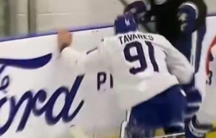 A worrying injury for John Tavares