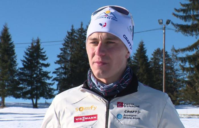 Who is Remi Bourdin, the Franc-Comtois competing in the cross-country skiing World Cup in the Jura?