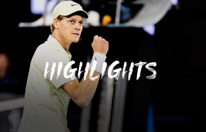 Australian Open | 2nd round | Sinner, from breakdown to liberation: the summary of his victory against Schoolkate – Tennis Video