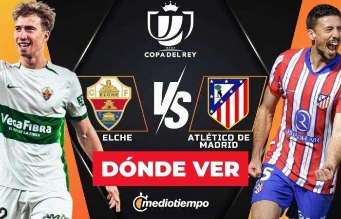 Where and what time to watch Elche vs Atlético de Madrid LIVE