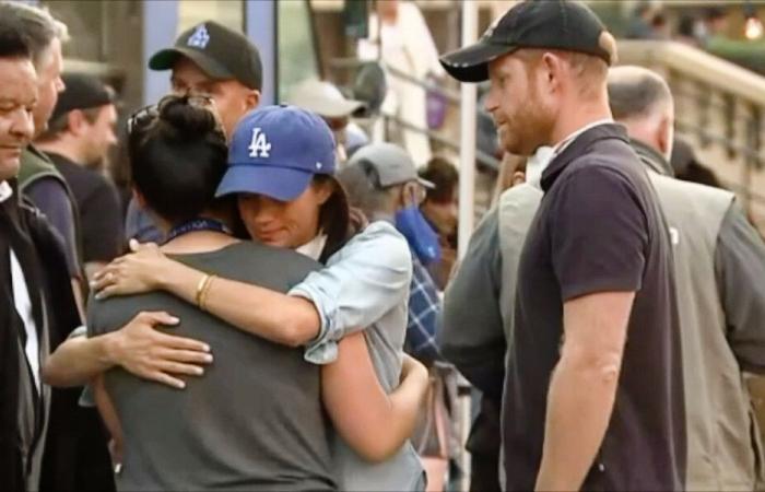 Meghan helps teenage girls affected by Los Angeles fires