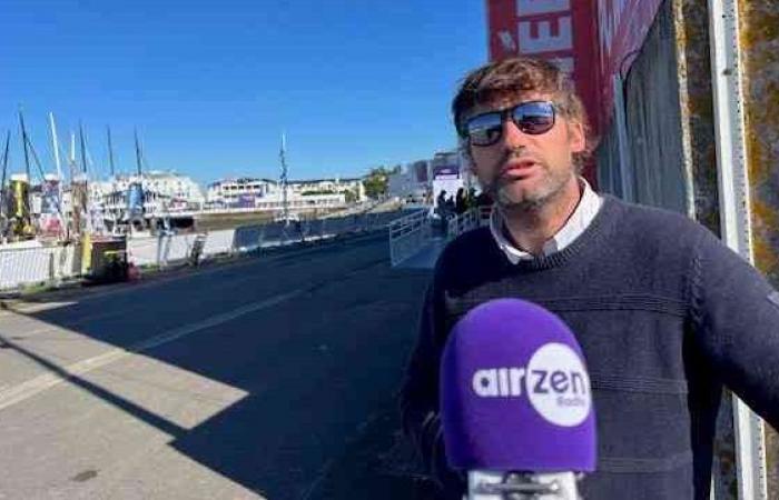 Navigator Louis Duc embarked on his first Vendée Globe