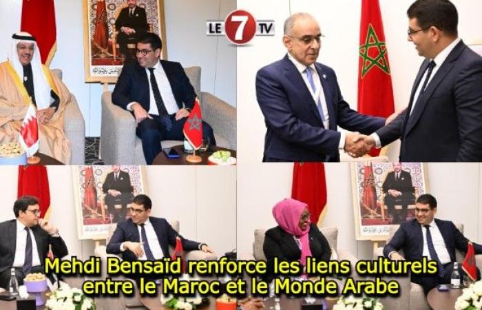 Mehdi Bensaïd strengthens cultural ties between Morocco and the Arab world – Le7tv.ma