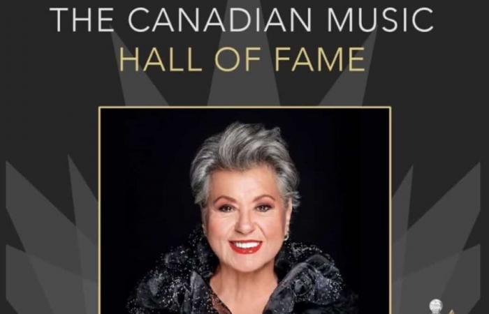 Ginette Reno will be inducted into the Canadian Music Hall of Fame