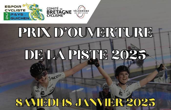 Loudéac January 18, 2025 the entrants of the Track Opening Prize