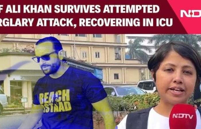 Saif Ali Survives Attempted Burglary Attack, Recovering in ICU After Surgery