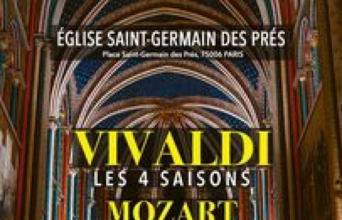 The 4 Seasons of Vivaldi Complete / Little Night Music by Mozart – Saint-Germain-des-Prés Church – Paris, 75006