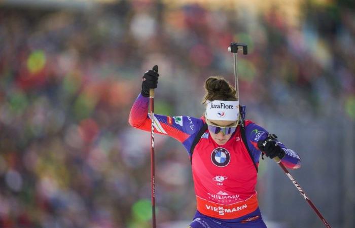 Biathlon | “It’s my pride today to have managed to manage this different pressure than usual”: the joy of Lou Jeanmonnot, winner of the Ruhpolding individual in red | Nordic Mag | No. 1 Biathlon