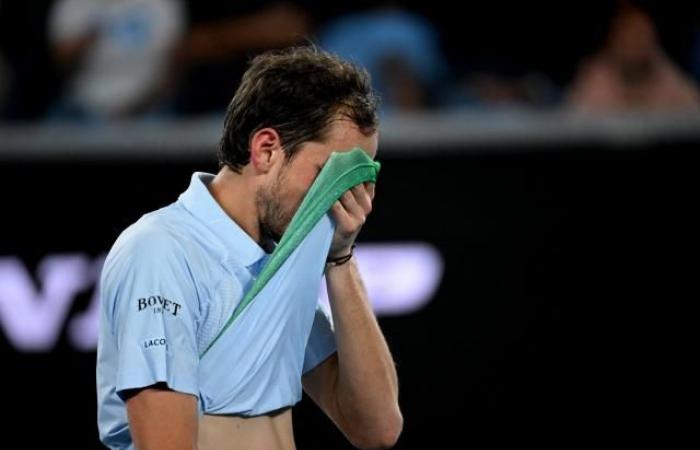 Daniil Medvedev eliminated in the second round of the Australian Open by American qualifier Learner Tien after a five-set marathon