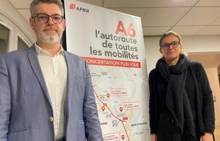 a project to limit traffic jams between Essonne and Seine-et-Marne on the A6