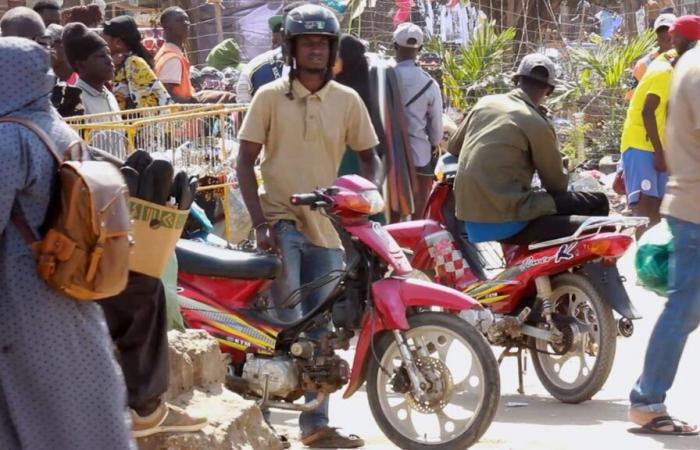 Start of the registration process for motorcycles under tension