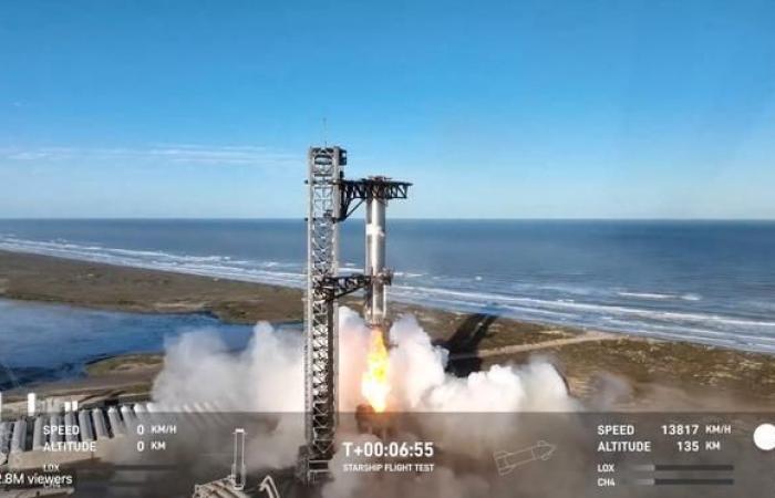 SpaceX lost the second stage of its Starship rocket after managing to catch up with the first stage