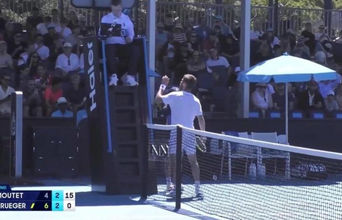 “It’s your fault”: Corentin Moutet vilifies the referee and has his match against Mitchell Krueger interrupted [vidéo] – Tennis Video