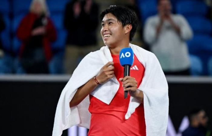 Learner Tien, the 19-year-old American who knocked out Daniil Medvedev at the Australian Open