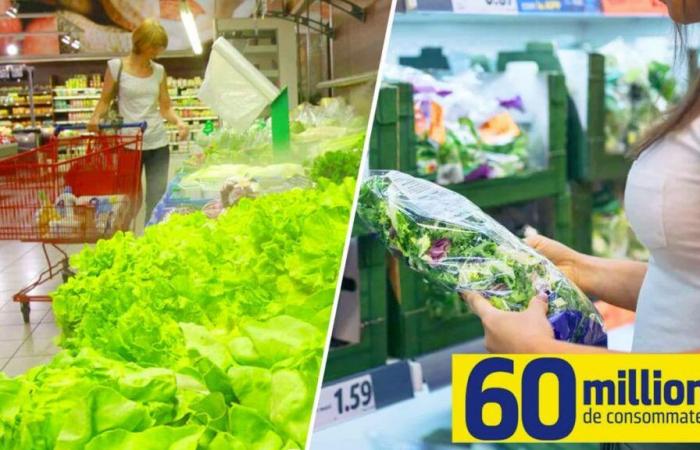 60 Million consumers warn about these 4 salads in supermarkets that are very bad for your health, ban them