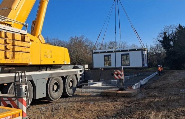 VIDEO. In this town of Loire-Atlantique, the future crèche with atypical hours set up in two days!