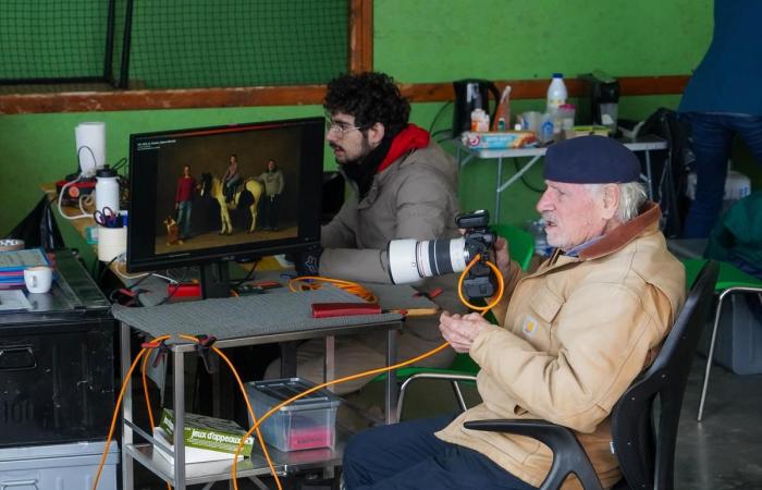 photographer Yann Arthus-Bertrand with family(s) in Aldudes