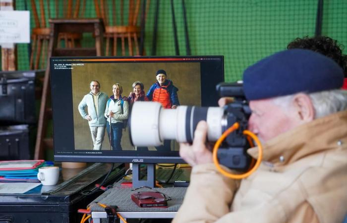 photographer Yann Arthus-Bertrand with family(s) in Aldudes