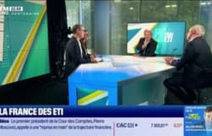 ETI bet: Patrice Bégay receives Cyrille Barthelemy (Intrinsec), François Joubert (OHM Energie), Bertrand Chabanne (BEG), and Axel Mazerolles (Tested4you)