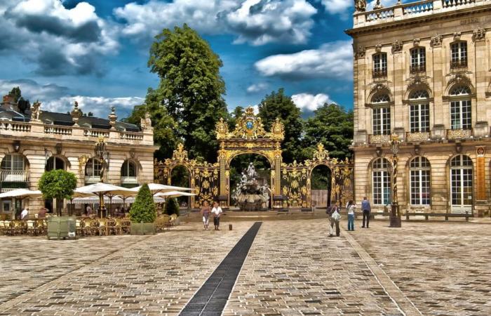 Nancy, the city with golden gates